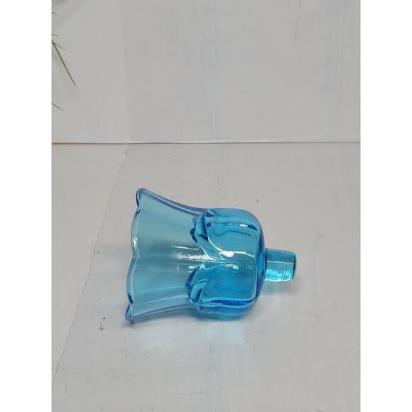 Vintage Votive Cup, Blue Tulip Homco, Candle Holder, Home Interior - Picture 2 of 3